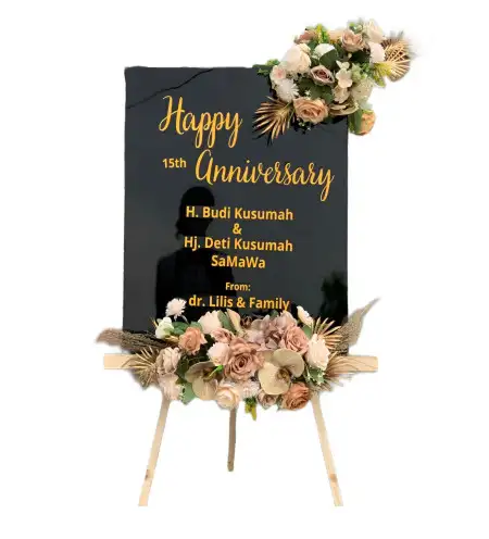Papan Bunga Akrilik Cilember